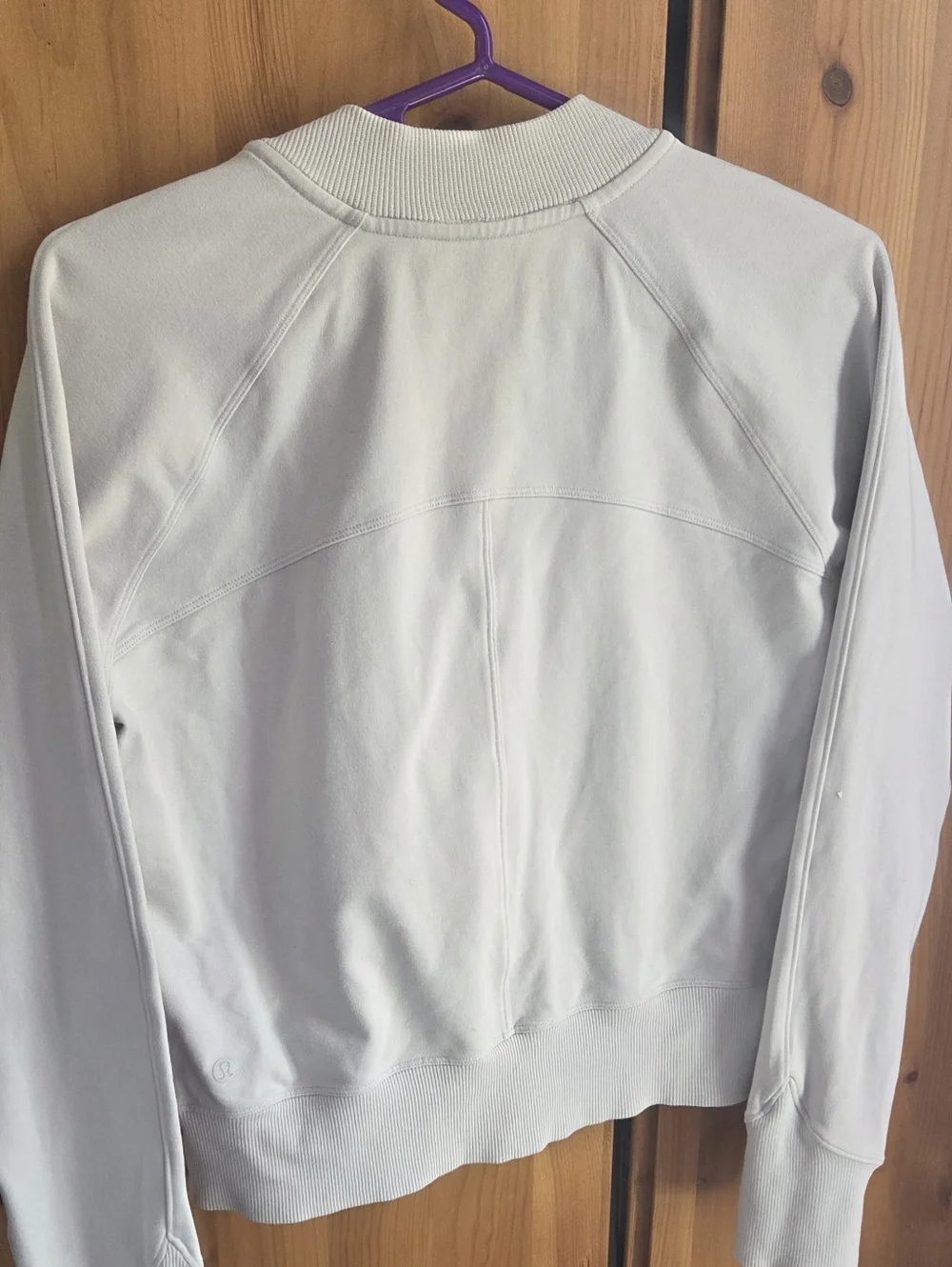 Lululemon Women's Ready To Roll French Terry Sweatshirt In Vapor Size 8 - Picture 4 of 7